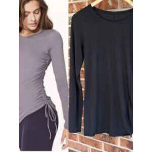Lululemon  * Cinch It Long Sleeve top Black
